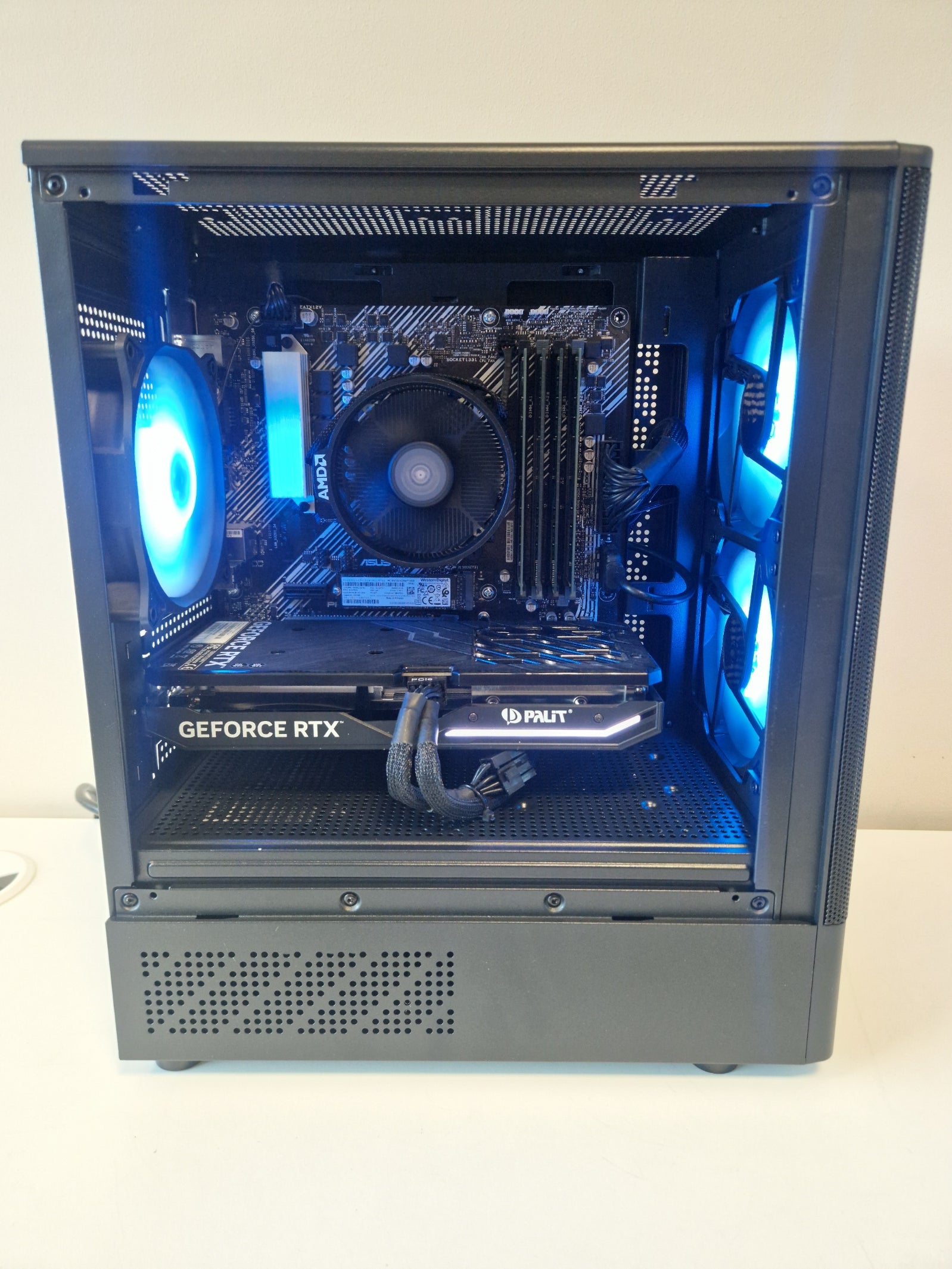 Gaming PC | Ryzen 5 3600X | RTX 4060 | 16GB RAM | 512GB NVMe SSD + 1TB HDD
